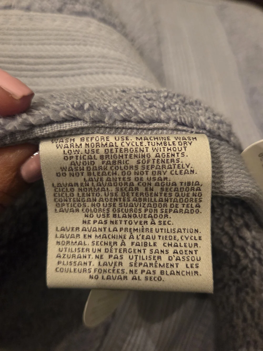 Charisma Blue Bath Sheet Set Of 3